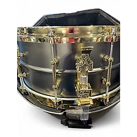 Used Ludwig 6.5X14 Black Beauty Snare Black Drum