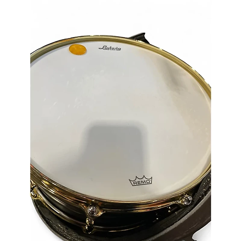 Used Ludwig 6.5X14 Black Beauty Snare Black Drum