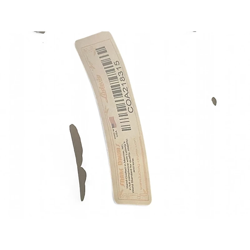 Used Ludwig 6.5X14 Black Beauty Snare Black Drum