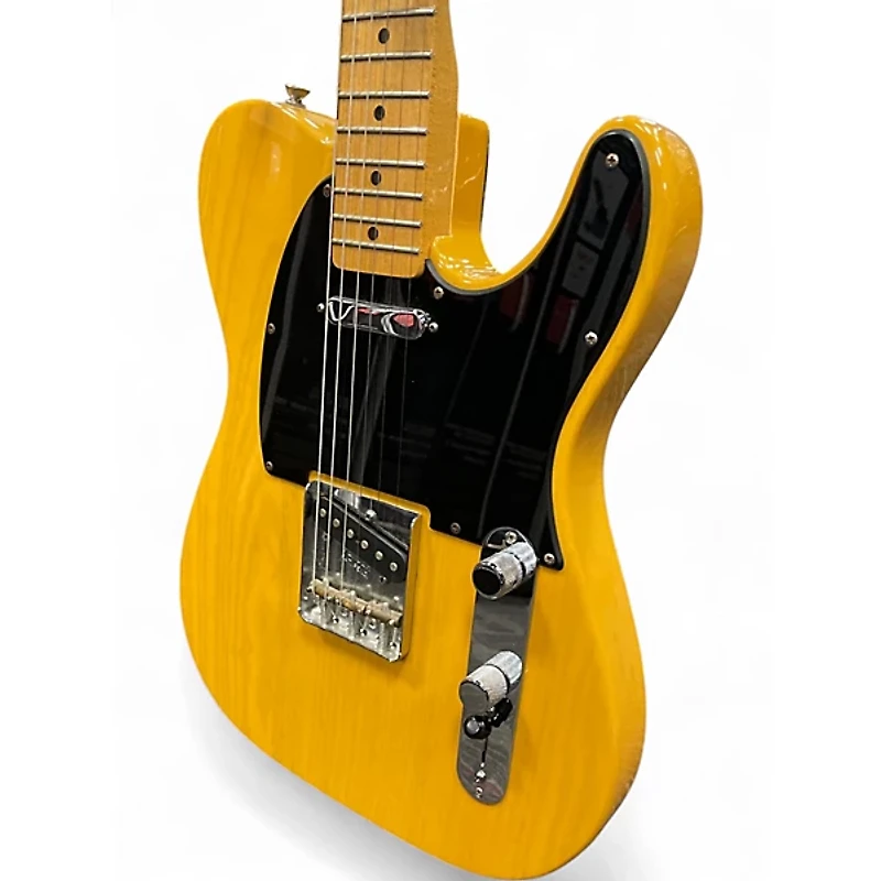 Used Fender Special Edition Deluxe Ash Telecaster Butterscotch Blonde Solid Body Electric Guitar