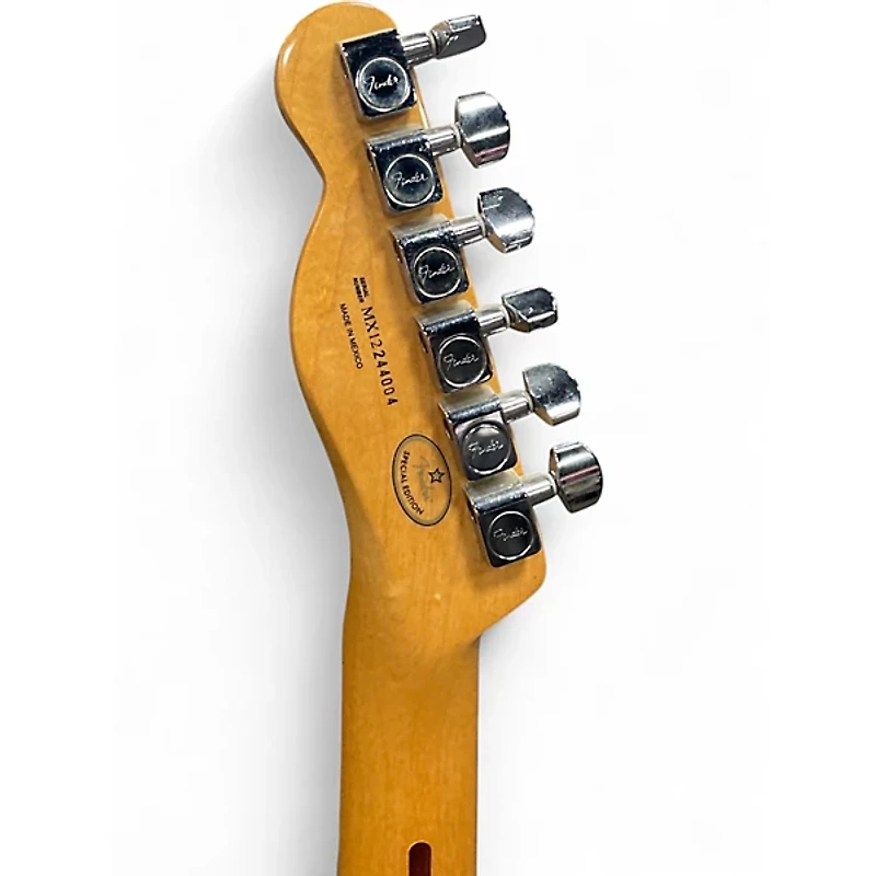 Used Fender Special Edition Deluxe Ash Telecaster Butterscotch Blonde Solid Body Electric Guitar