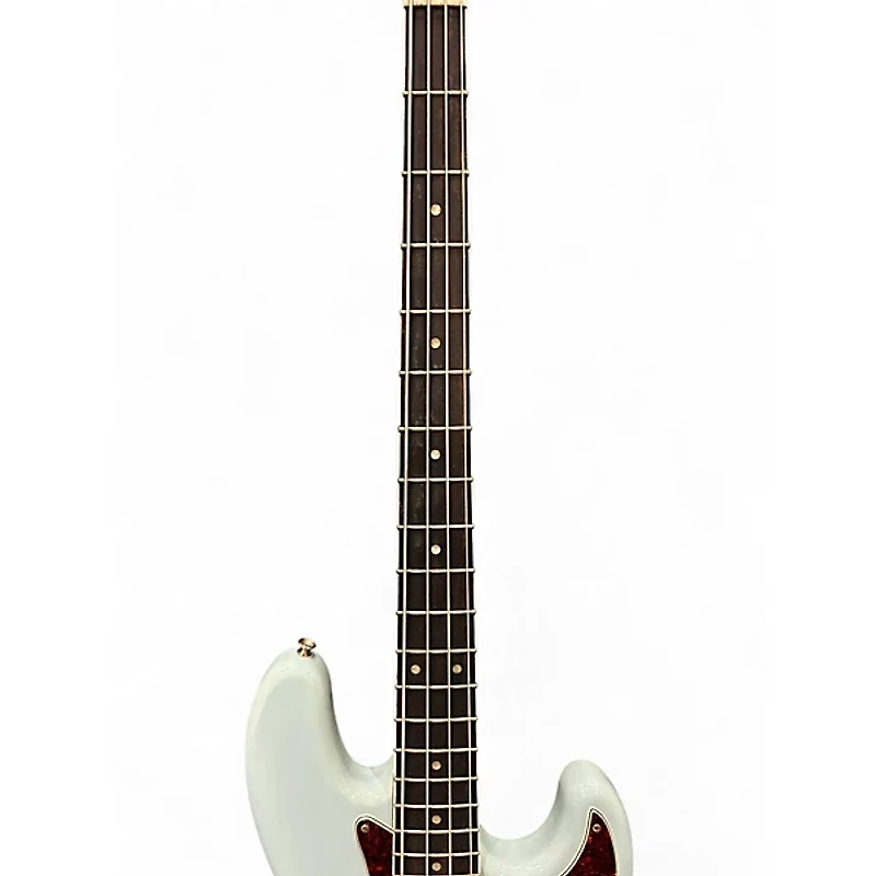 Used Fender Gold Foil Jazz Bass sonic blue Electric Bass Guitar