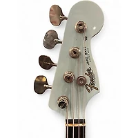 Used Fender Gold Foil Jazz Bass sonic blue Electric Bass Guitar