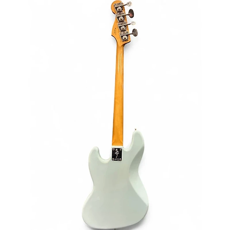 Used Fender Gold Foil Jazz Bass sonic blue Electric Bass Guitar