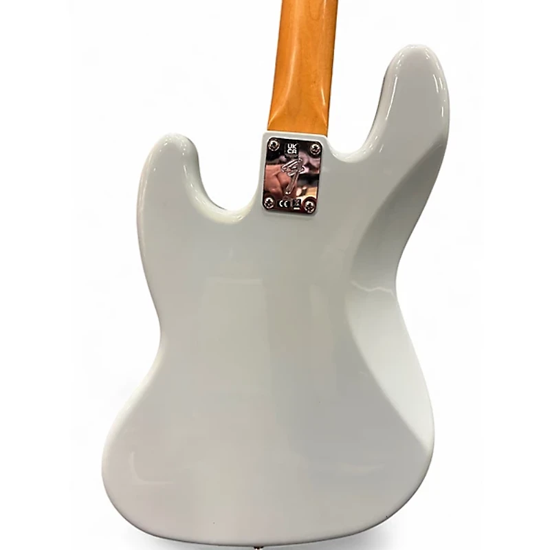 Used Fender Gold Foil Jazz Bass sonic blue Electric Bass Guitar