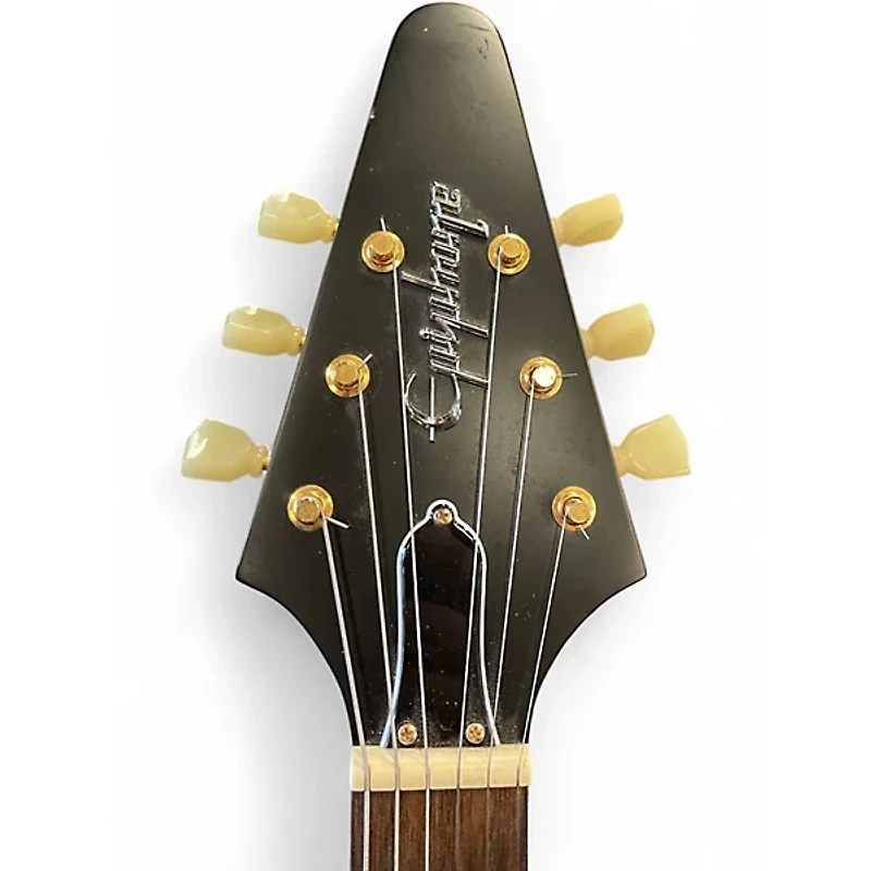 Used Epiphone 1958 Korina Flying V NATURAL Solid Body Electric Guitar