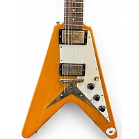 Used Epiphone 1958 Korina Flying V NATURAL Solid Body Electric Guitar