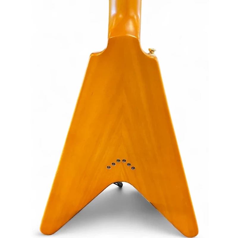 Used Epiphone 1958 Korina Flying V NATURAL Solid Body Electric Guitar