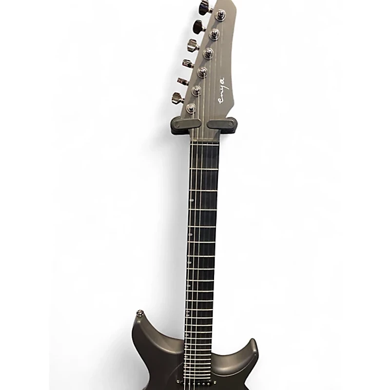 Used Enya INSPIRE Black Solid Body Electric Guitar