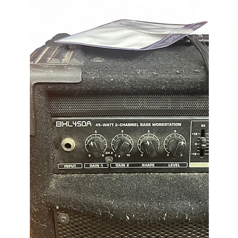 Used Behringer Ultrabass BXL450 45W 1x10 Bass Combo Amp
