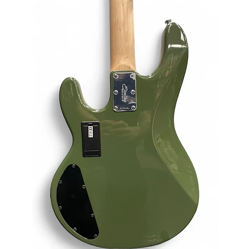 Used Sterling by Music Man RAY4HH Olive Electric Bass Guitar