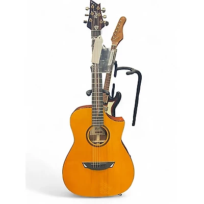 Used Cort Luxe II Frank Gambale Signature Natural Acoustic Electric Guitar