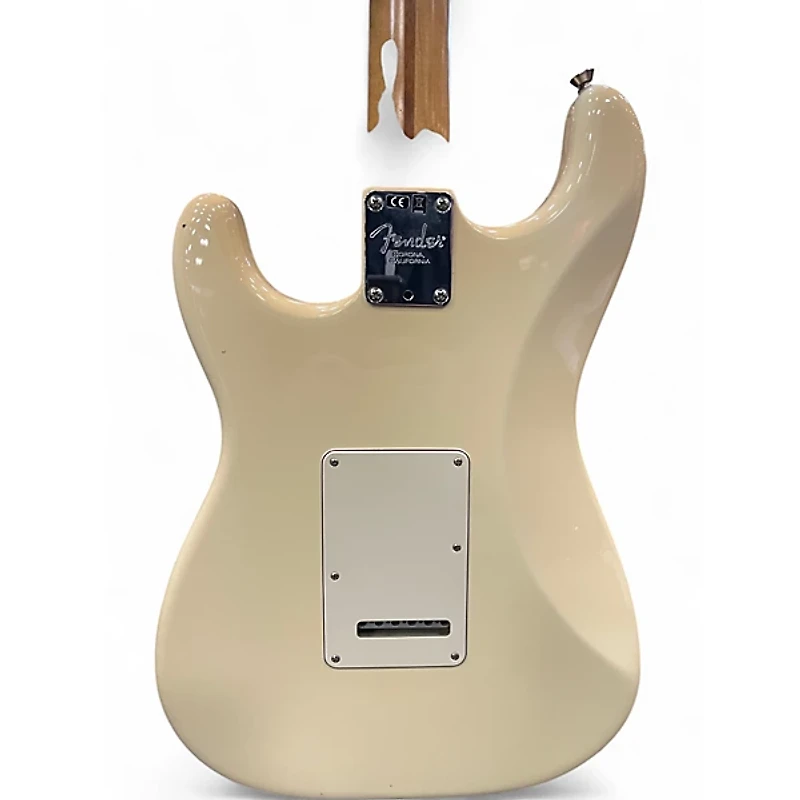 Used Fender American Professional Stratocaster SSS White Solid Body Electric Guitar