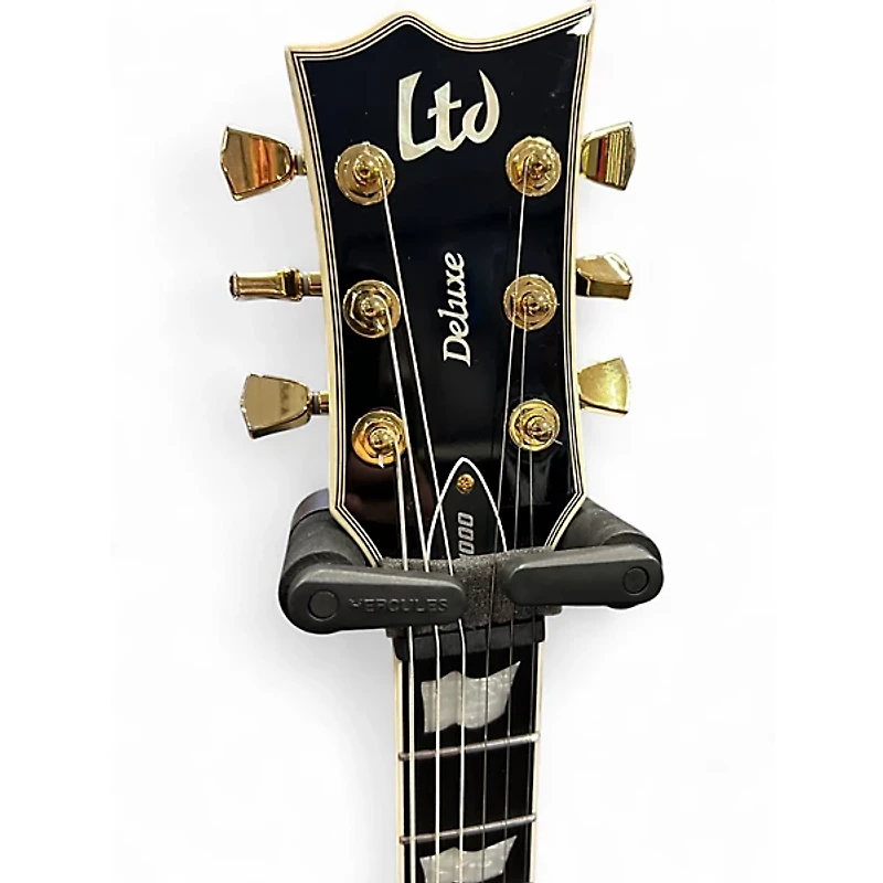 Used ESP LTD EC1000S Black Solid Body Electric Guitar