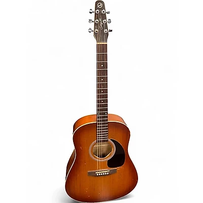 Used Seagull ENTOURAGE RUSTIC MINI JUMBO 2 Color Sunburst Acoustic Guitar