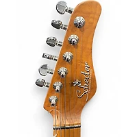 Used Schecter Guitar Research Nick Johnston Orange Solid Body Electric Guitar