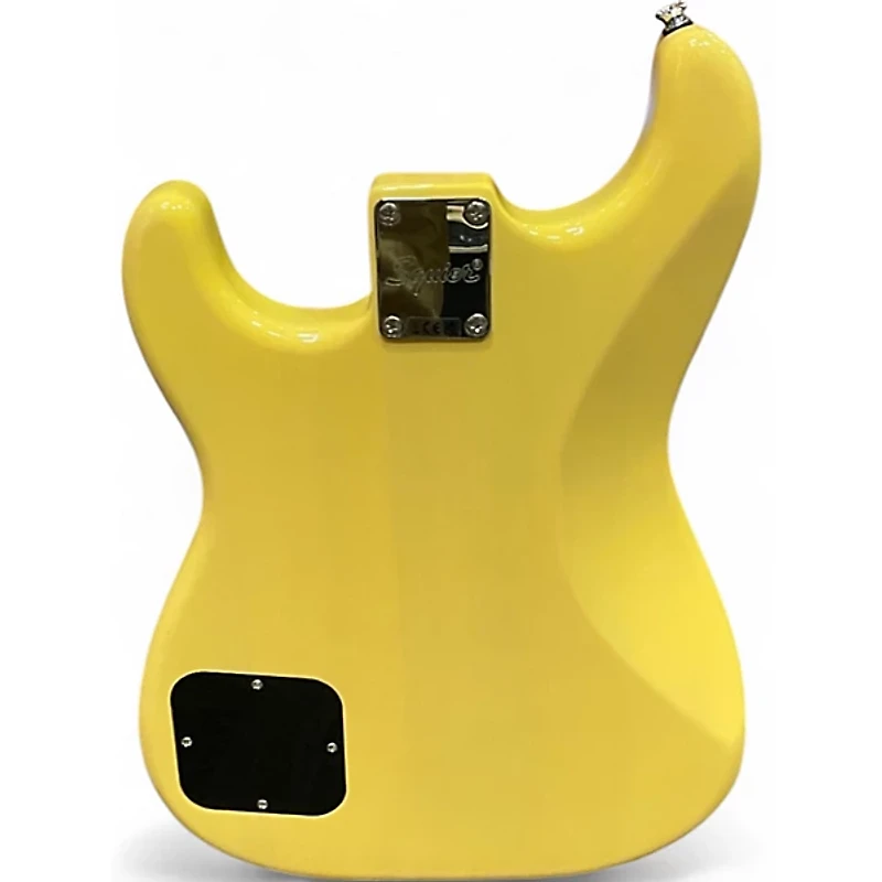 Used Squier STRATOSONIC TV YELLOW Solid Body Electric Guitar