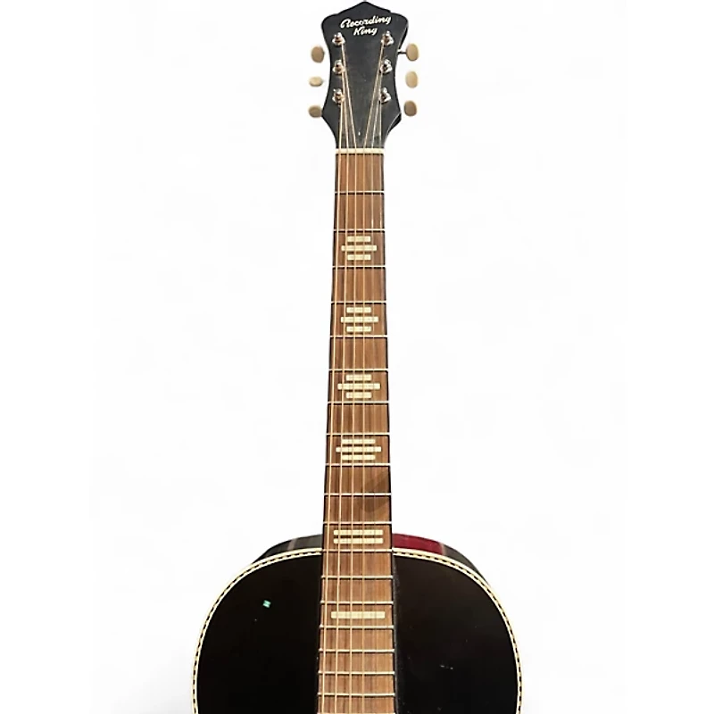 Used Recording King RDH05 Dirty Thirties Black Acoustic Guitar