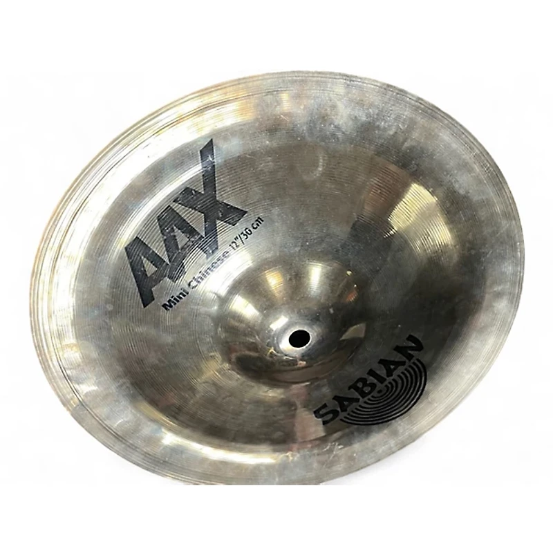 Used SABIAN 12in AAX MINI CHINESE Cymbal