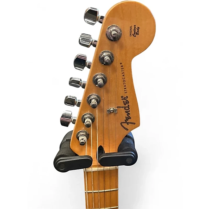 Used Fender Player Stratocaster Olympic White Solid Body Electric Guitar