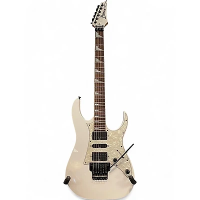 Used Ibanez RG350DX RG Series White Solid Body Electric Guitar