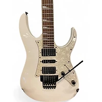 Used Ibanez RG350DX RG Series White Solid Body Electric Guitar