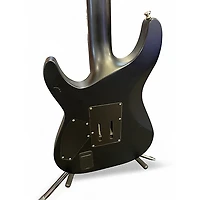 Used Schecter Guitar Research Damien Platinum Black Solid Body Electric Guitar