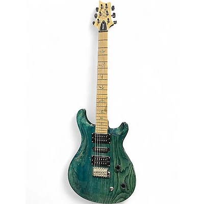 Used PRS Swamp Ash Special Blue Solid Body Electric Guitar