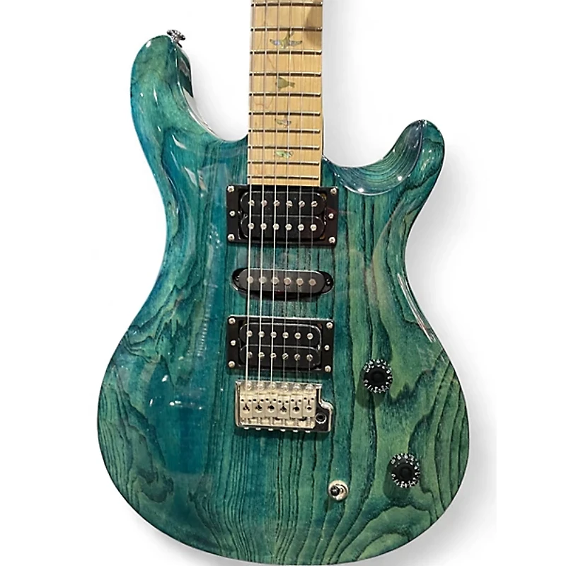Used PRS Swamp Ash Special Blue Solid Body Electric Guitar
