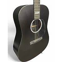 Used Martin DX Johnny Cash Black Acoustic Electric Guitar