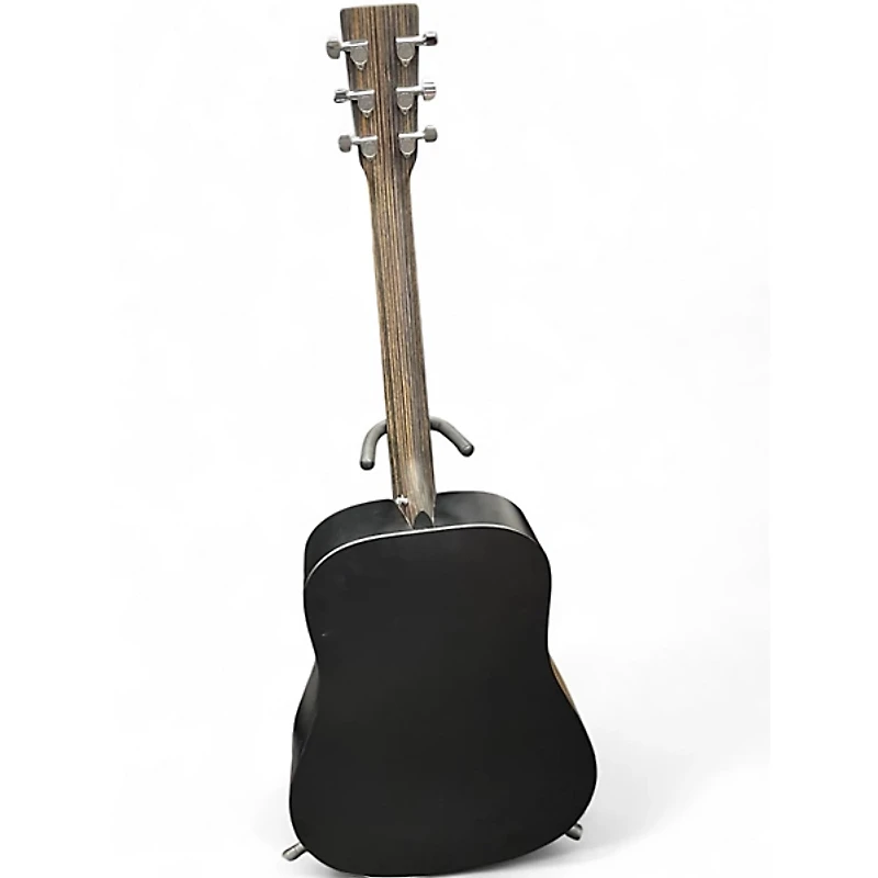 Used Martin DX Johnny Cash Black Acoustic Electric Guitar