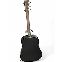 Used Martin DX Johnny Cash Black Acoustic Electric Guitar