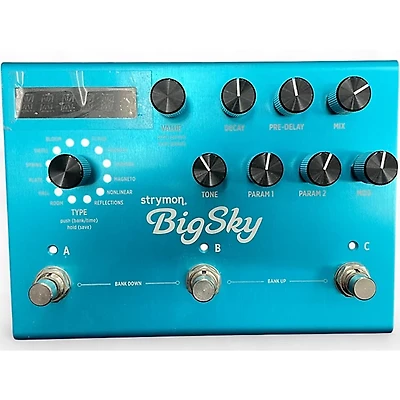 Used Strymon Bigsky Reverb Effect Pedal
