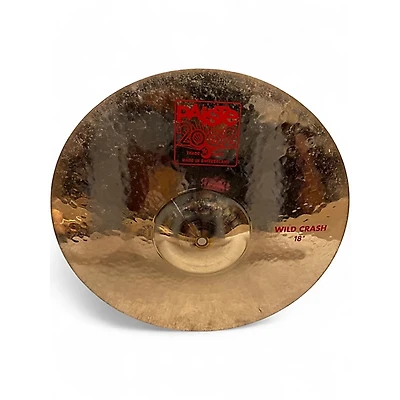 Used Paiste 18in 2002 Wild Crash Cymbal