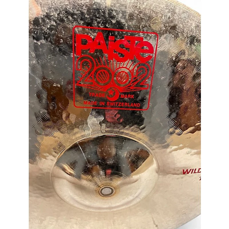 Used Paiste 18in 2002 Wild Crash Cymbal