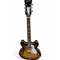Used Epiphone Casino 2 Tone Sunburst Hollow Body Electric Guitar