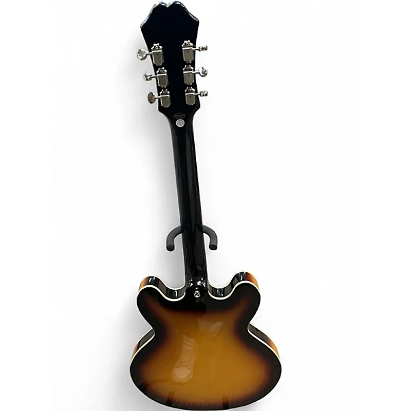 Used Epiphone Casino 2 Tone Sunburst Hollow Body Electric Guitar