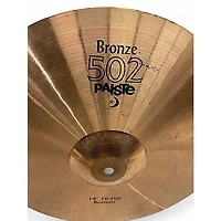 Used Paiste 14in 502 Hi Hat Bottom Cymbal