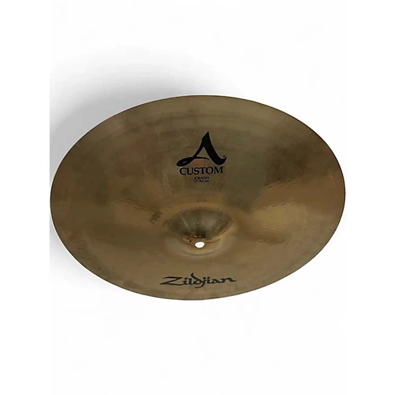 Used Zildjian 17in A Custom Crash Cymbal
