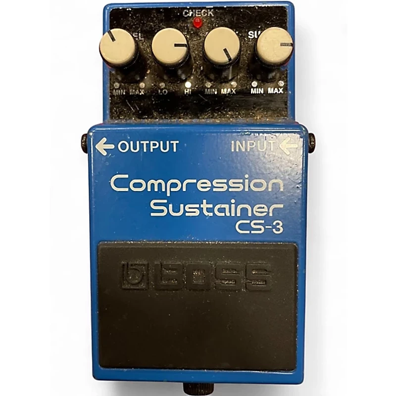 Used BOSS CS3 Compressor Sustainer Effect Pedal