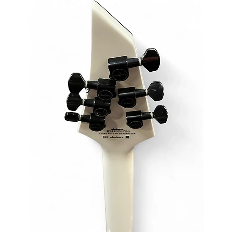 Used Jackson SLATHXMG Arctic White Solid Body Electric Guitar