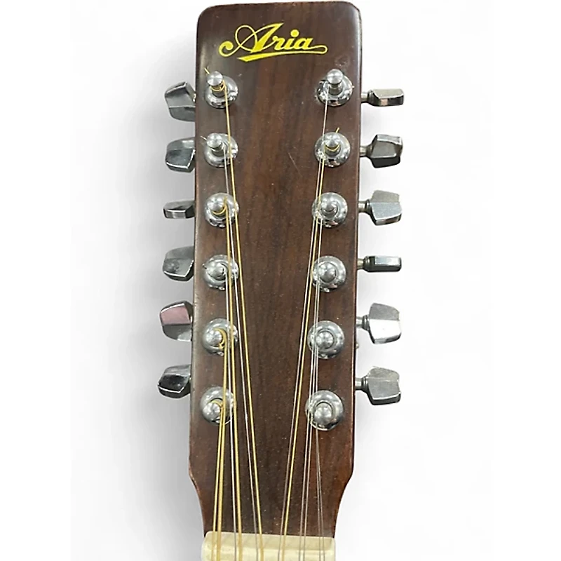 Used Aria LW15T Natural 12 String Acoustic Guitar