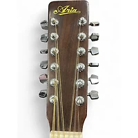 Used Aria LW15T Natural 12 String Acoustic Guitar