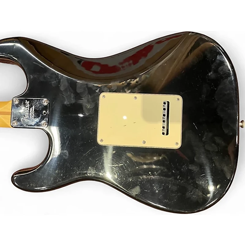 Used Fender AMERICAN DELUXE FAT STRATOCASTER Black Solid Body Electric Guitar