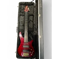 Used Yamaha RBX 6JM John Myung Signature Red Electric Bass Guitar