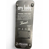 Used Dunlop GCB95F Crybaby Classic Wah With Fasel Inductor Effect Pedal