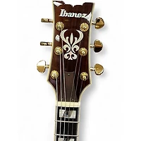 Used Ibanez AM153QA DARK BROWN SUNBURST Hollow Body Electric Guitar