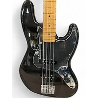 Used Fender Player II Jazz Bass Black Electric Bass Guitar