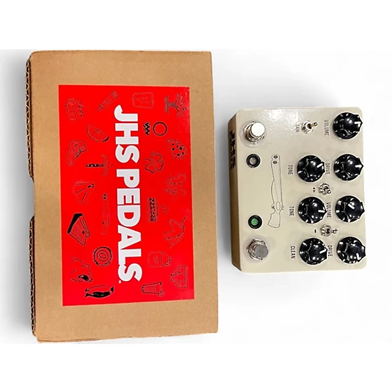 Used JHS Pedals Double Barrel V4 Effect Pedal