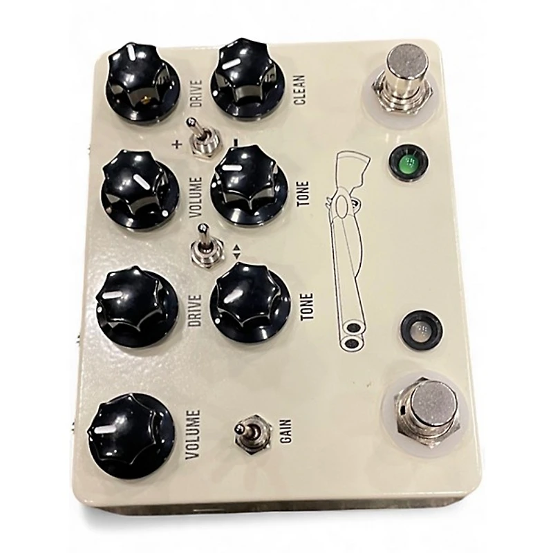 Used JHS Pedals Double Barrel V4 Effect Pedal